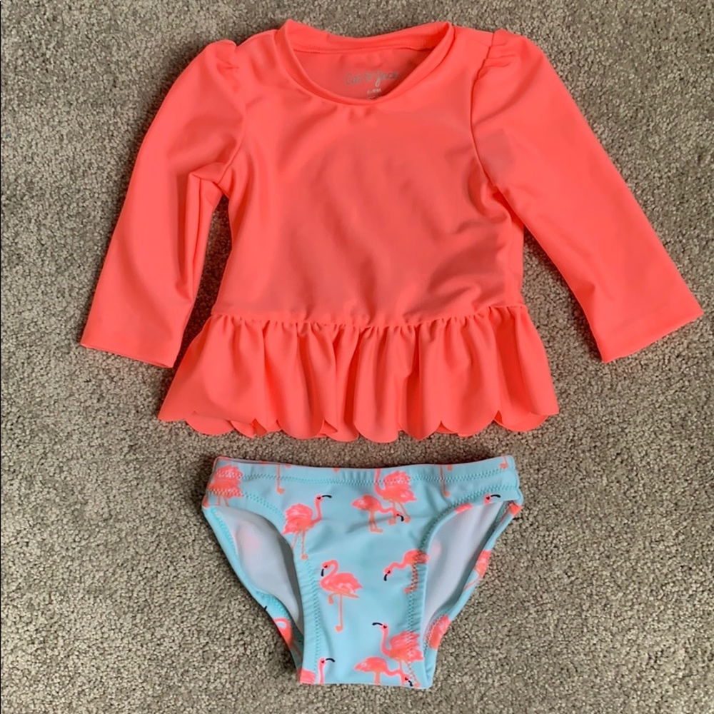 Infant girls swimsuit